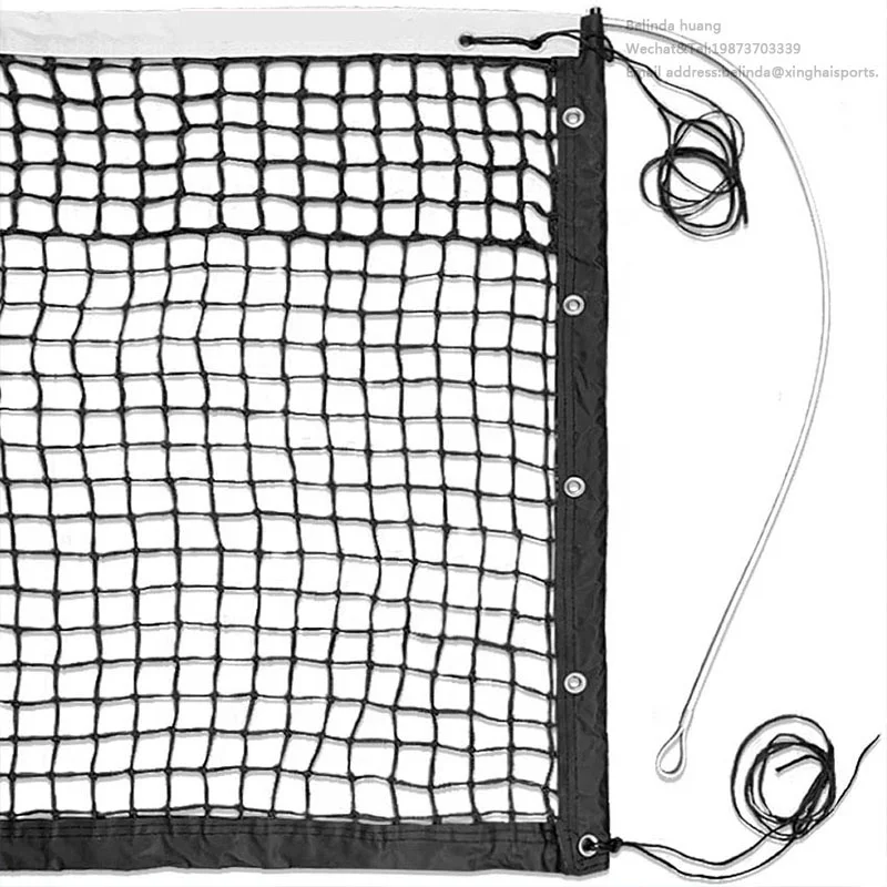 Спортивные товары, профессиональная сетка для теннисной корты 42 дюйма, гарантия 2 года, двойная оплетка 4 мм