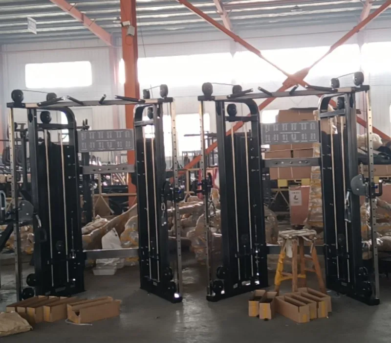 gym crossover cable machine weight stacks pull up bar cable machine for strength training