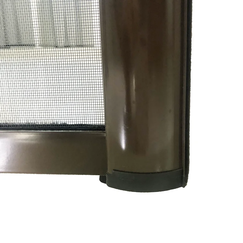 The Cheapest Wire Mesh Mosquito Proof Door Gauze Silent Opening Aluminum Retractable Screen Door Mosquito Net Fly Screen Door