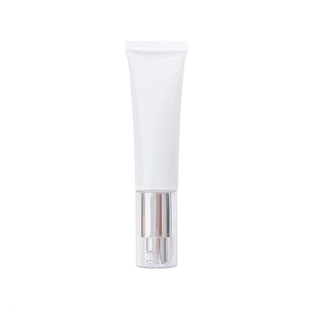 Factory Price cosmetics plastic tube with pump airless cream pump tube