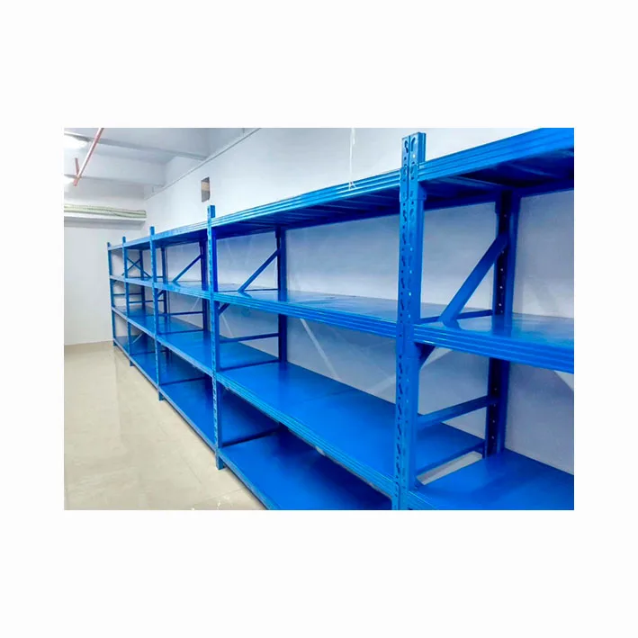 Customization Steel Shelving Medium Duty Boltless Warehouse Steel Storage Rack Longspan Display Steel Shelving