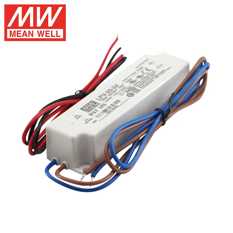 MEAN WELL LPV-20-24  Constant Voltage Single Output Switching Power supply LED Driver