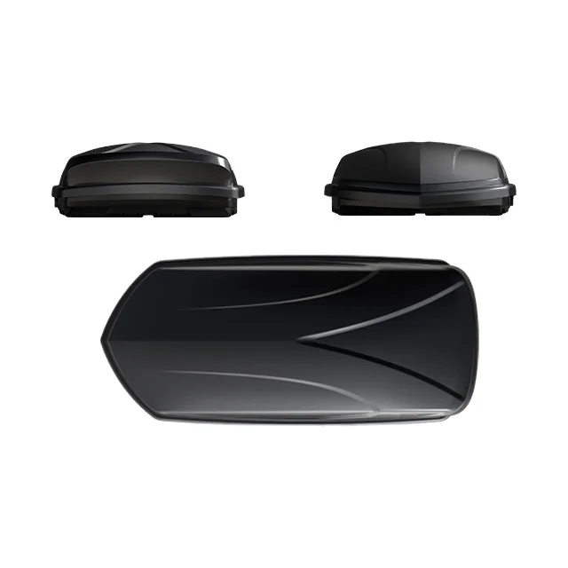 Hot Sale Car Roof Top Cargo Box Plastic Top Roof Box Universal Vacuum Forming PC 208cm Length Large Size Waterproof Dual Side