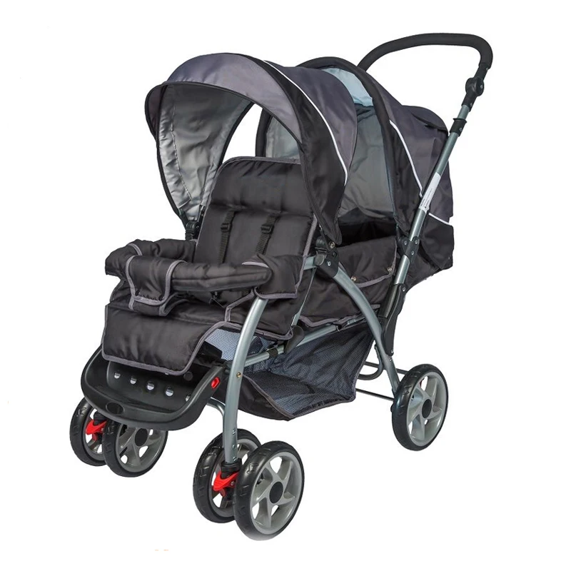 Anti-shock flat free tire modern design custom baby 3 stroller wheel producer