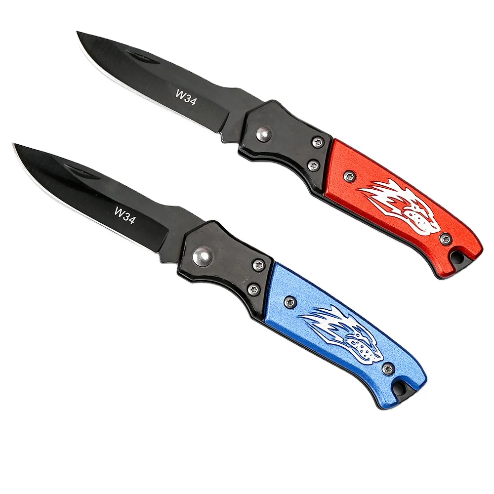 Mini Stainless Steel SpeedSafe Opening Folding Pocket Knife for Camping Indoor and Outdoor Activities