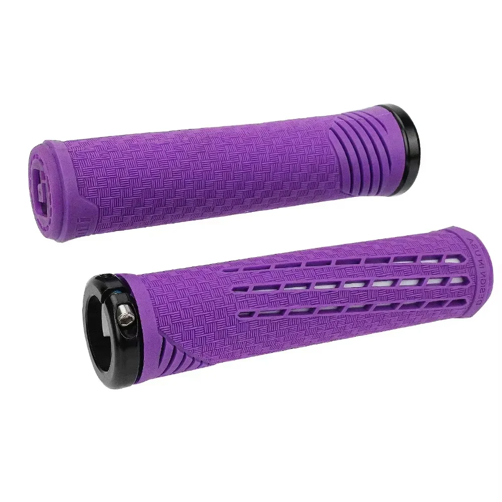 Supplier Support Customized Silicone Bike Handlebar Carbon Fiber Grips Anti-skid Locking Handlebar Cover mtb handlebar
