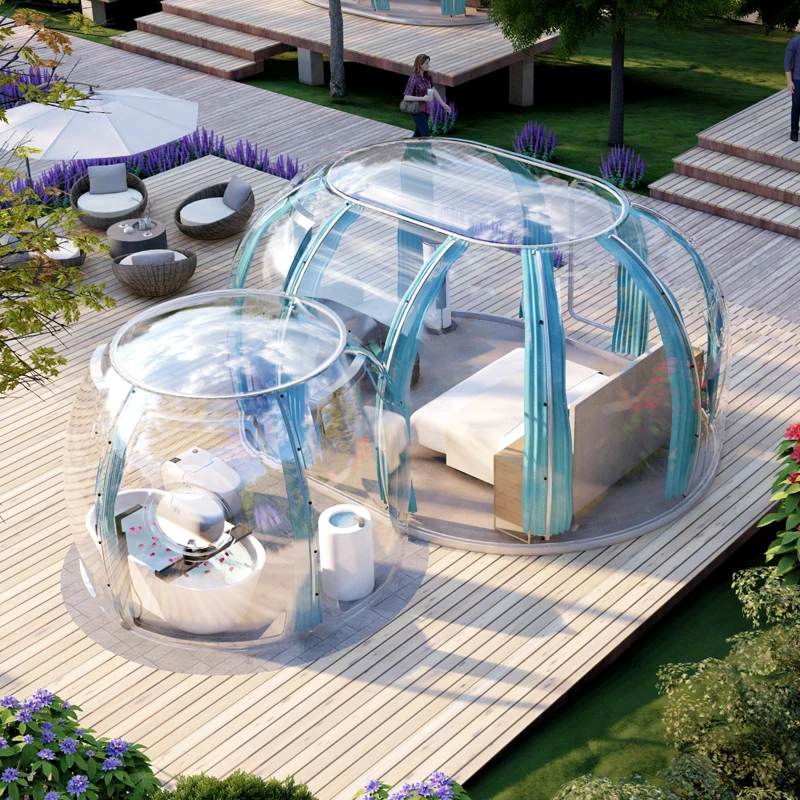 Customized starry room bed wash kitchen house floor big playground floating simple install person car truck