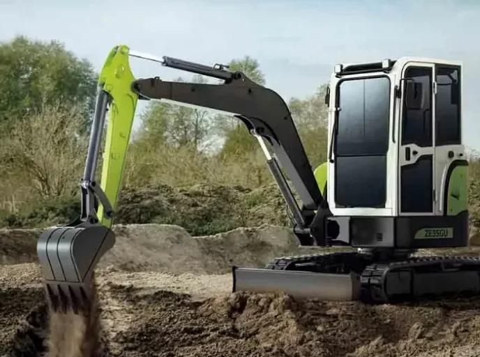 Cheap Price Zoomlion New Mini Digger ZE26GU With Rubber Track Crawler Excavator ZE26G For Sale