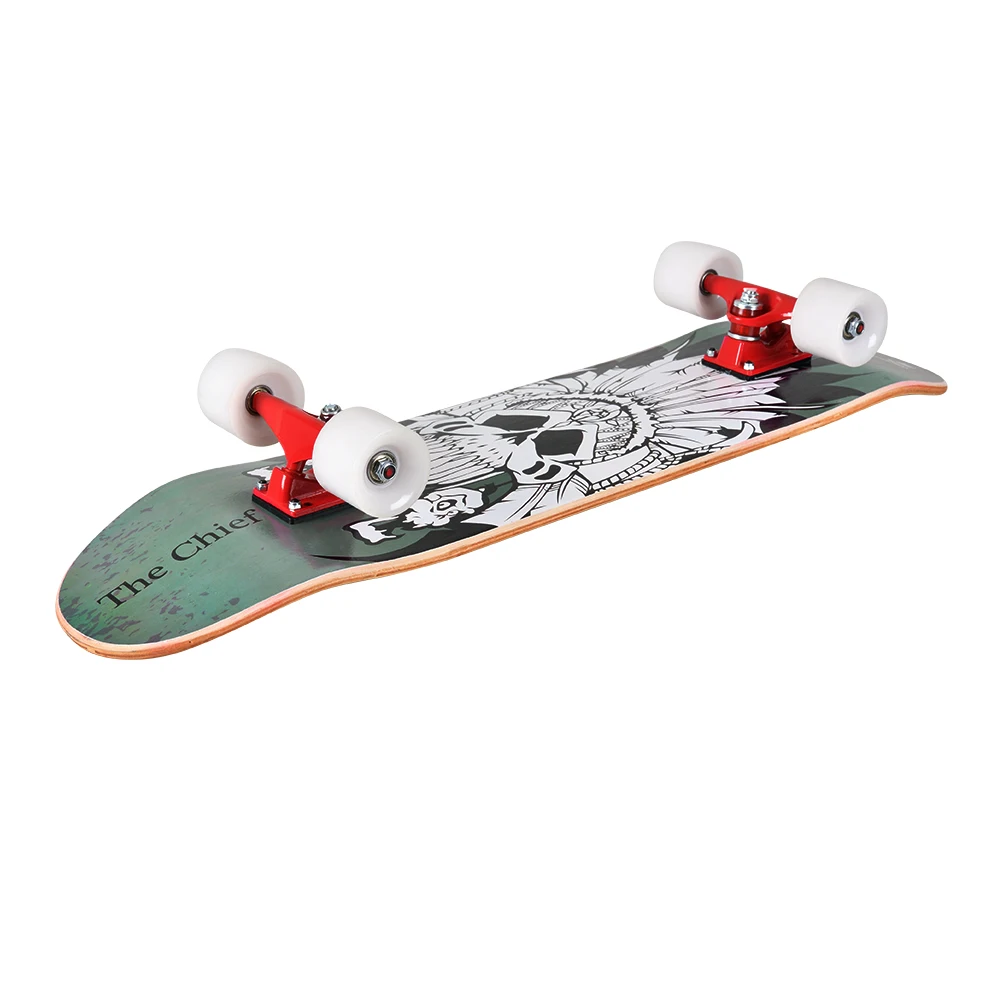 Win.max 9 Layer Chinese Maple Double Kick Concave 31'x8' Complete Standard Skate Boards for Girls Boys