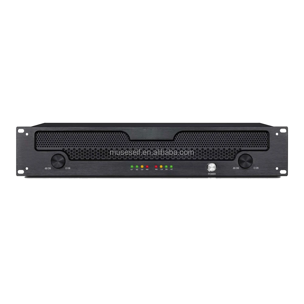 EIF//WG213 Digital Power Amplifier 2 Channel 1300W Sound System Outdoor Class D Professional Audio Power Amplifier