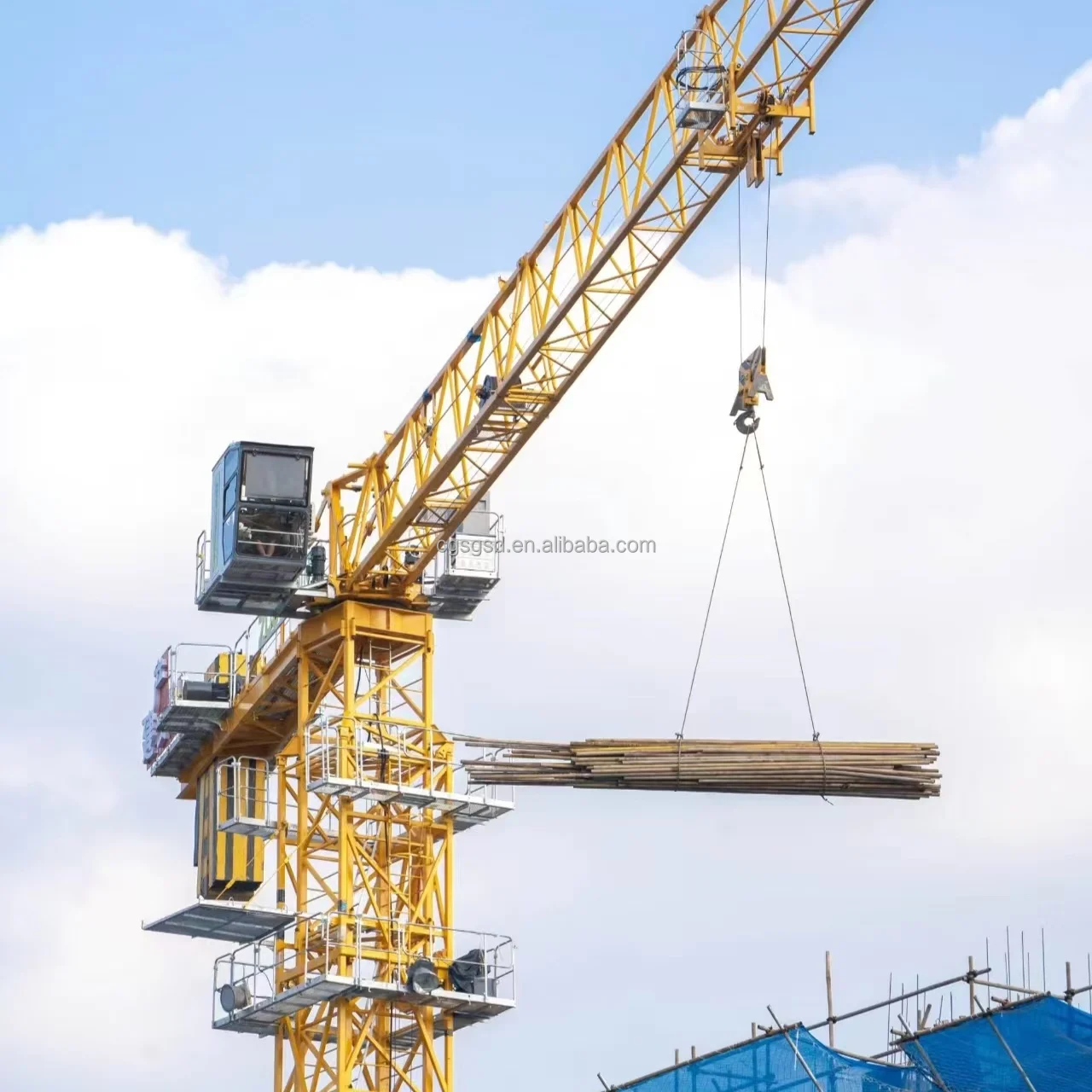 Sale High quality tower crane price Cheap and durable mini tower crane