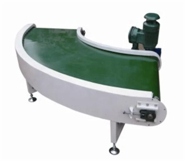 High quality powered Circular belt transport belt conveyor systems