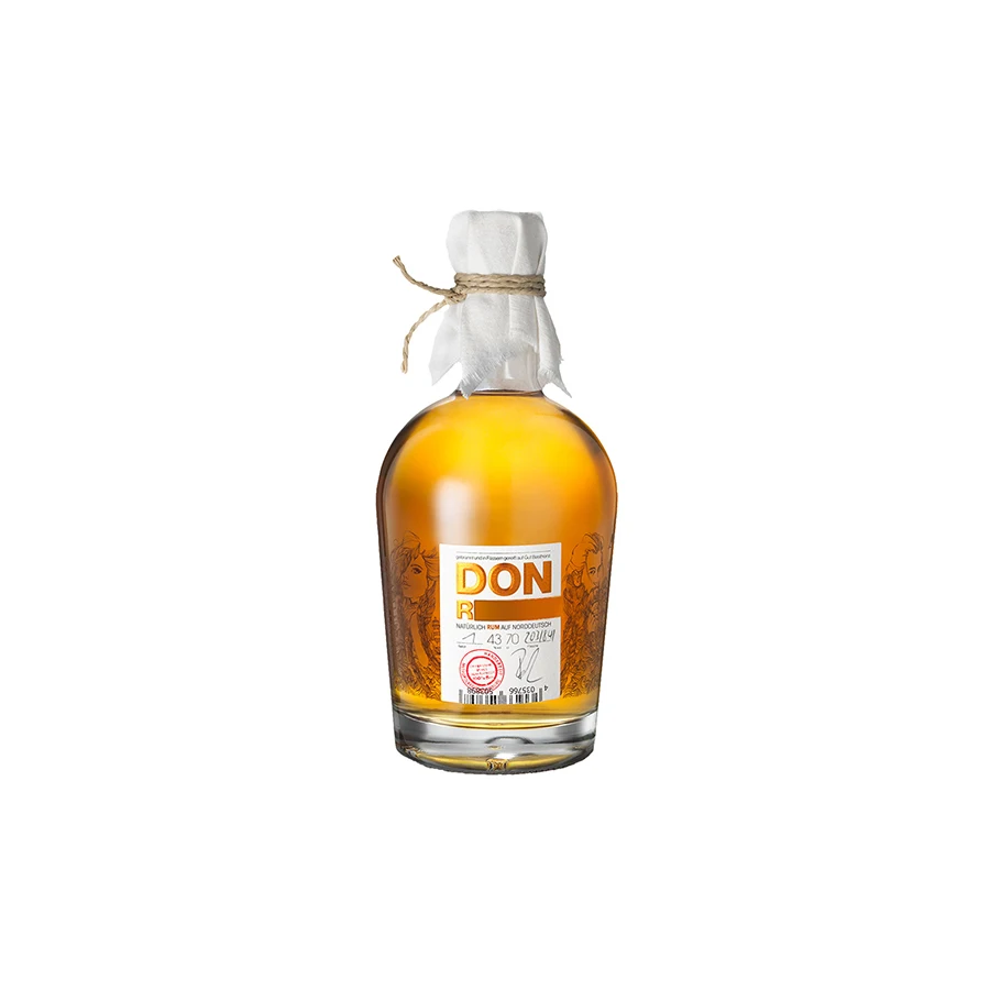 
wholesale 700ml alcohol content of 43.0 %abv liquor rum unique rum bottles 
