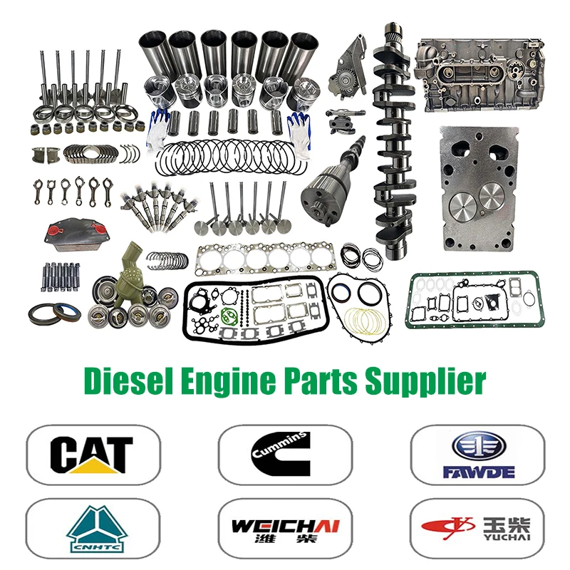 Weichai Deutz Baudouin Diesel Engine Parts Complete Cylinder Head for Construction Machinery