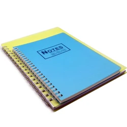 School Office Spiral Bound Pvc Cover Notebook Eco-Friendly Bound Notepad Phone Book Custom Spiral Note Book Notebook