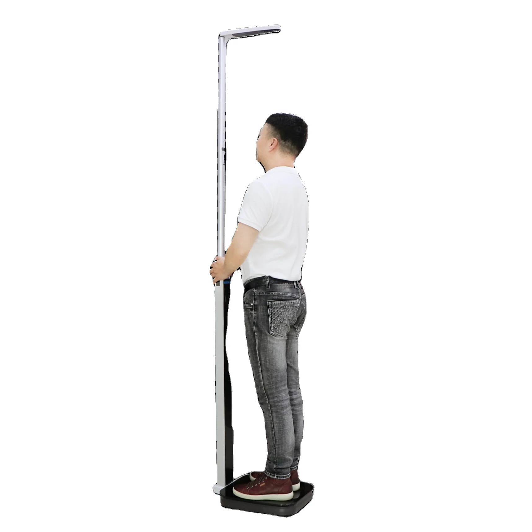 
Ultrasonic height and body fat analyzer weight scale Body Weight and Fat Scale 