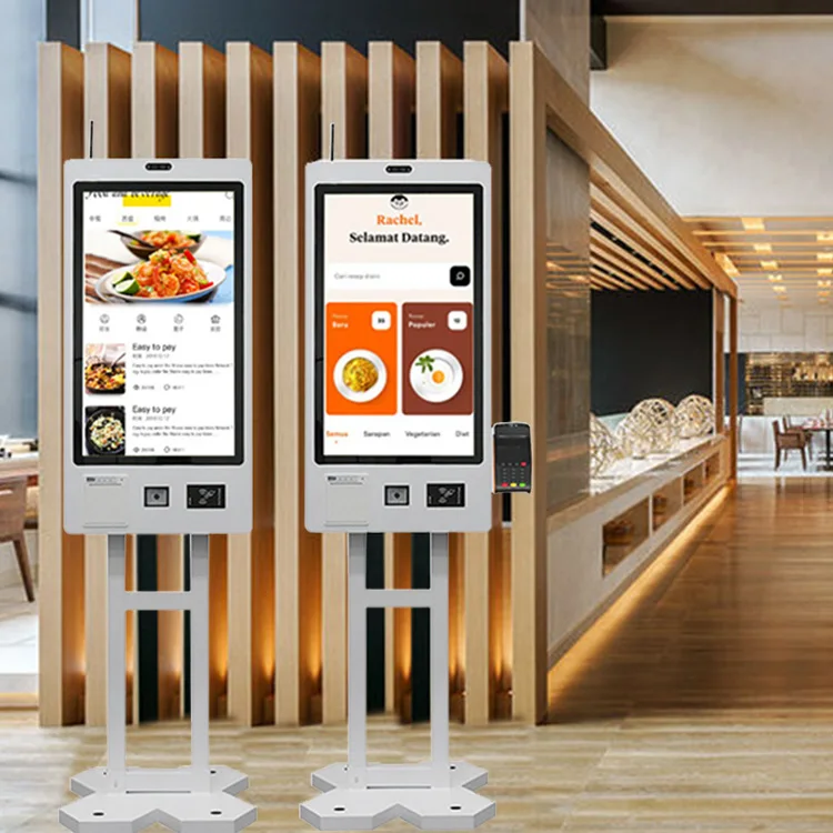 Терминальный киоск самообслуживания Crtly mcdonalds для ресторанов самостоятельного заказа оплаты