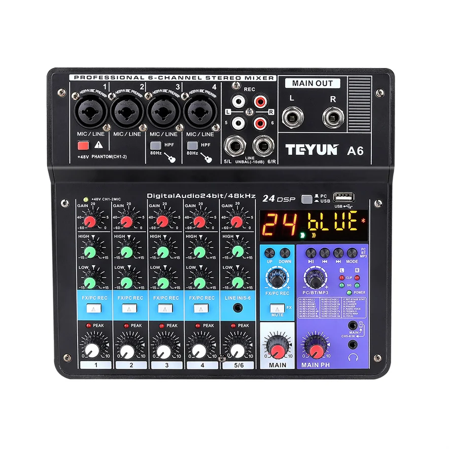Factory Wholesale Wholesalers Monitor Light-weight Audio Digital Mixer Console
