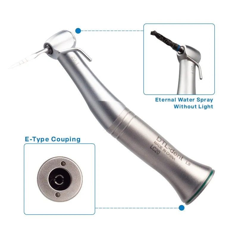 Sg20 20:1 handpiece push button contra angle low speed handpiece slow speed handpiece for dental implant