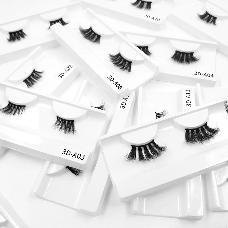 Private Label Lash Packaging Human Eyelashes 100% Human Hair Lashes Packages