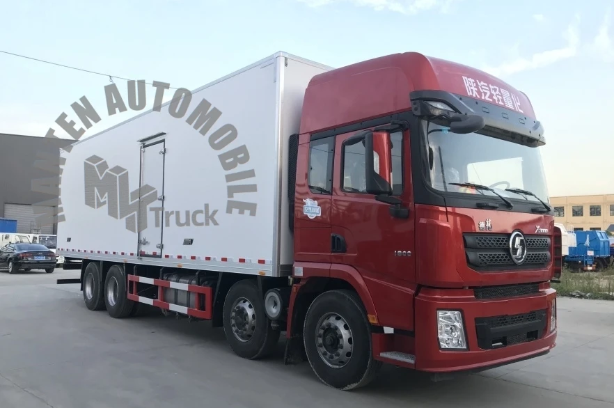 Заводская цена SHACMAN 8x4 30 тонн 40 50 грузовик-рефрижератор фургон с морозильной камерой грузовой грузовик большой тяжелый рефрижератор