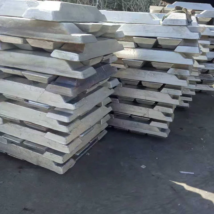 Алюминиевые слитки A7 A8 A9 ADC12, слитки алюминия 99.7%, слитки алюминия