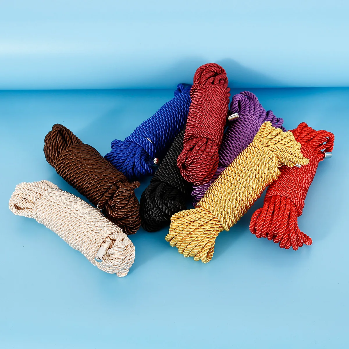 Ninghao 5m and 10m colourful slave bdsm sex bondage rope strap bondage sex rope Sex Bondage Rope