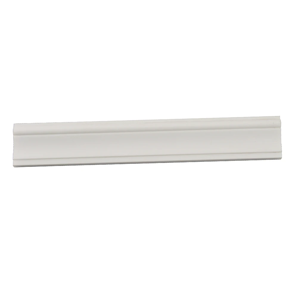 Decorative Plastic Waterproof Flexible Trim Wall Panel White Molding Quick Install Edge Line Ceiling Moulding