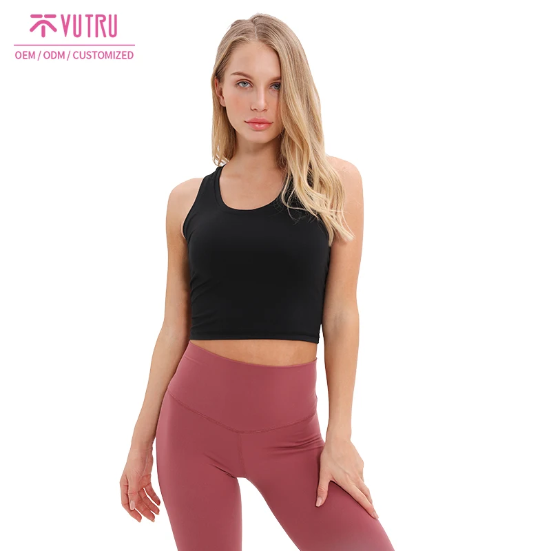 
new custom sexy workout clothing fitness gym wear yoga tank top 