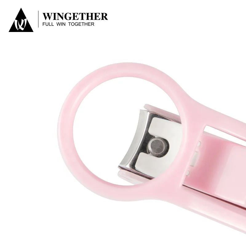 Wingether Amazon Hot Sell In Stock Professional Stainless Steel Magnifier Nail Clipper Nail Clipper Nail Cutter Clipper