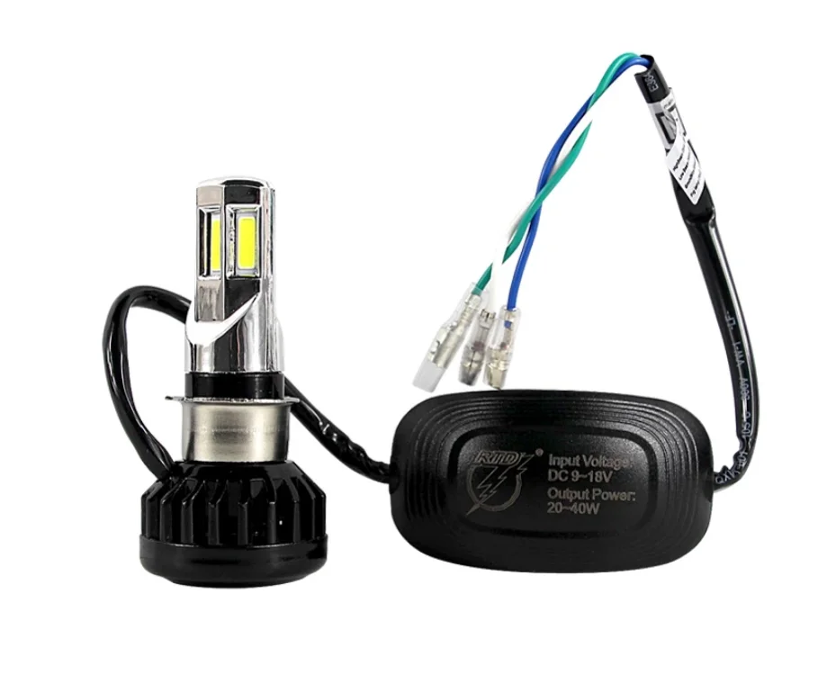 Motorcycle Signal Lights 35W 6 Sides Cob Chip Headlight Led Position Light 12V 6Led Bajaj Boxer Lighting System