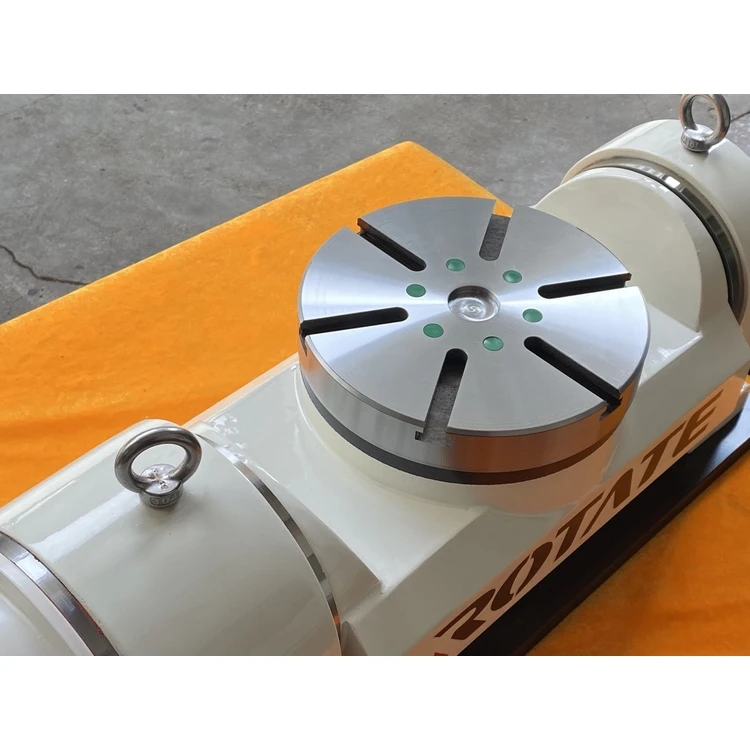 High Quality Low Price Universal Tilting Rotary Table 250mm Milling Machine 5th Axis Cnc Rotary Table