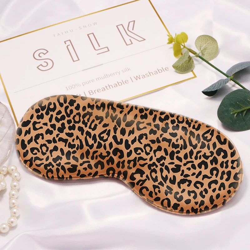 100% silk eyemask silk sleep eyemask mulberry silk eyemask set for travel