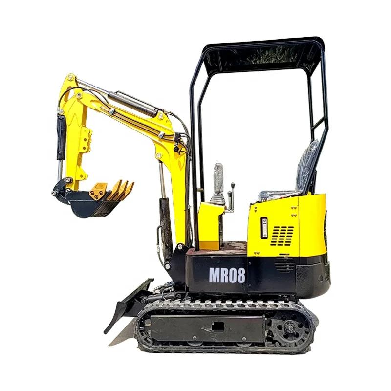 CE Certified 1 ton crawler small digger mini excavator with best quality