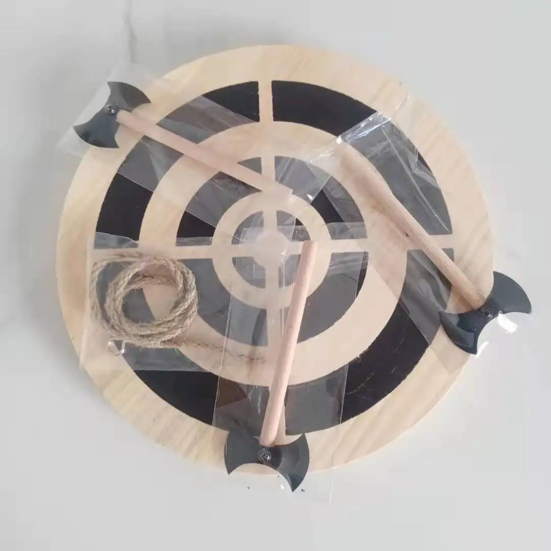 Factory direct spot wholesale knife throwing wooden target handle home decoration wood target