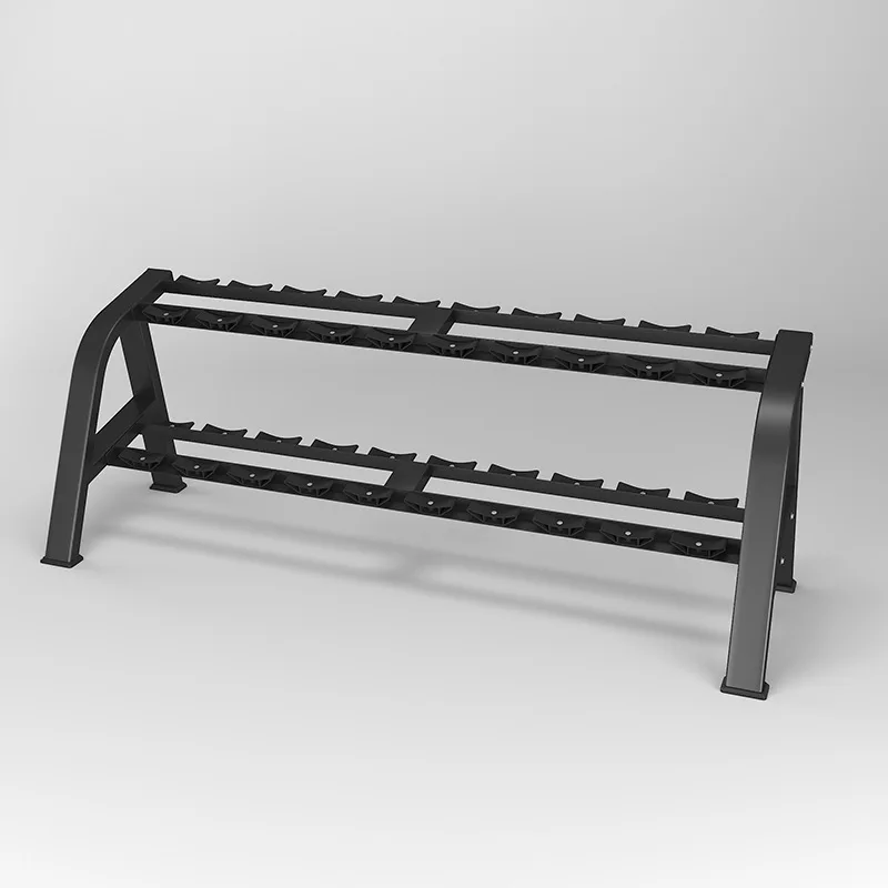 Hot Selling Home Gym Commercial Fitness Equipment 2.5Kg-50Kg Hex Dumbell Set With Rack Three-Layer Dumbbell Rack And Stand