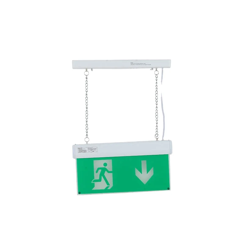 Ip20 Fire Safety Escape Led Exit Sign Light Emergency Lamp Ce Exit Sign Board