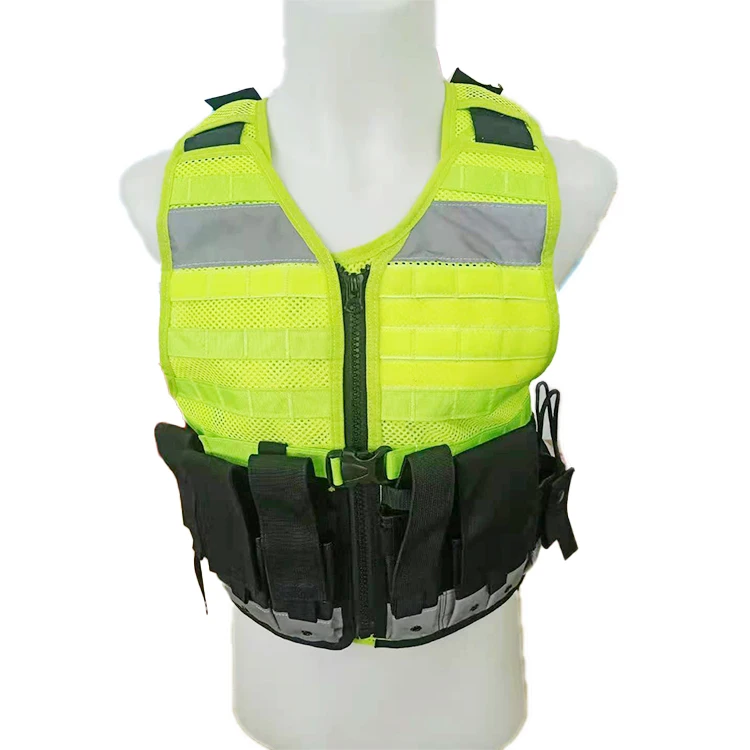 Hot Sale Cheap Durable Reflective Police Security Mesh Tactical Safety Vest