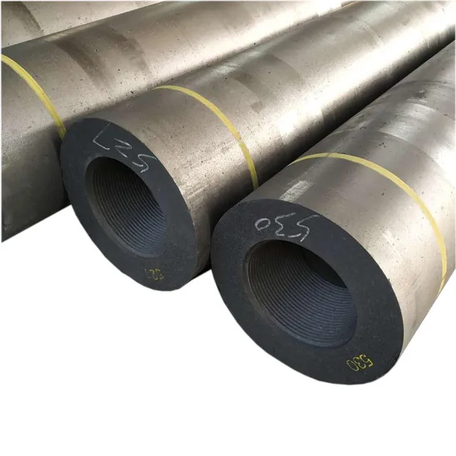 
RP HP SHP UHP Graphite Electrode With Nipples 