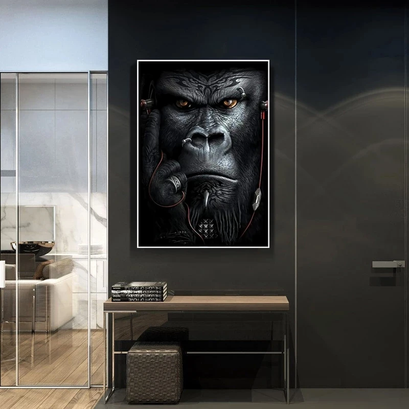 Orangutan Wall Art Home Decor Canvas Art Prints Animal Painting