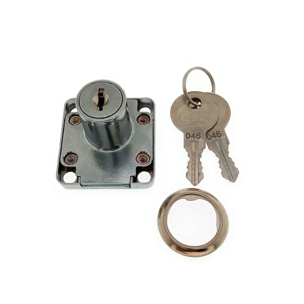 EGR138 Zinc Alloy Metal Furniture Cabinet Drawer Lock for Office Desk