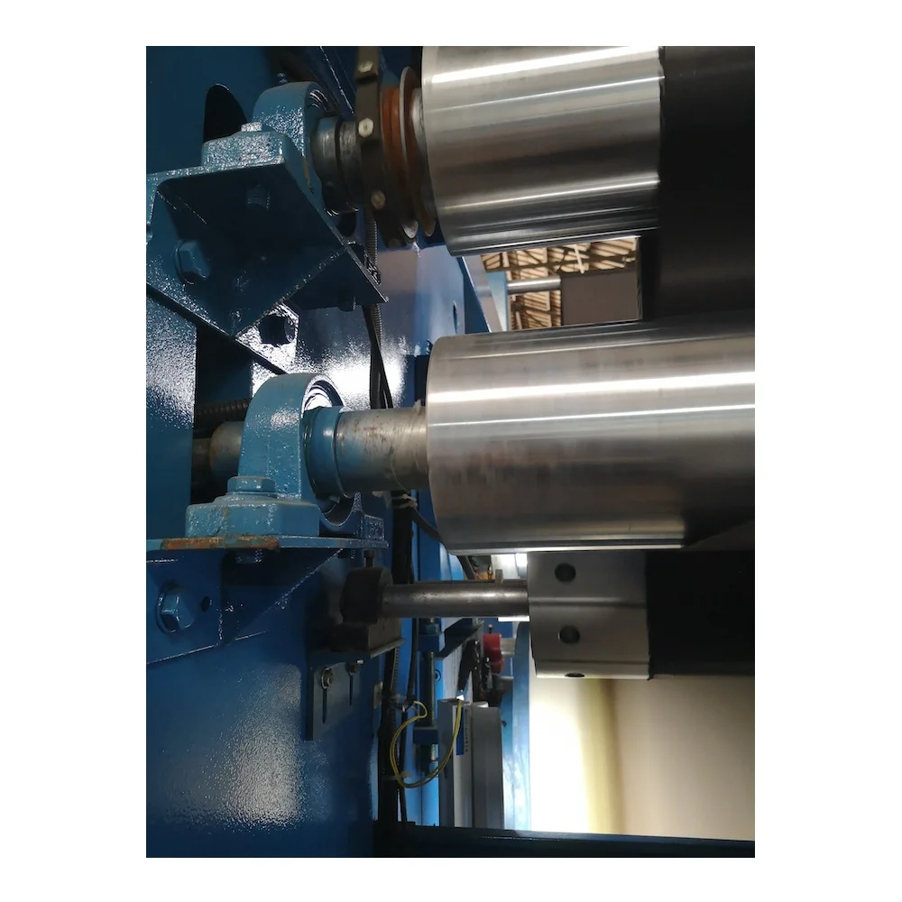 2/3 rollers super-luster fabric calendering machine