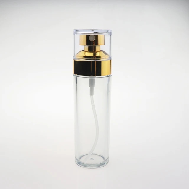 New material 60ml biodegradable plastic spray pump bottle for cosmetics