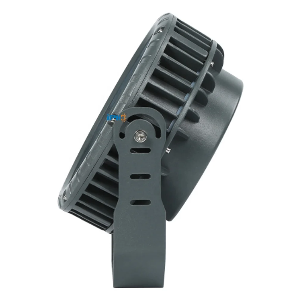 36W Outdoor Landscape Dmx Controlled Rgb Garden Yard Led Flood Light Round