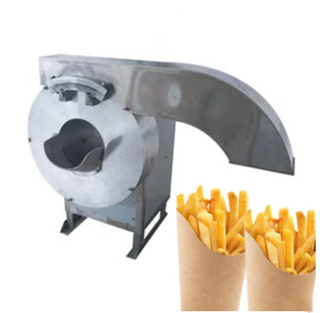 Industrial Electric Fry Cutting Sweet Potato Chips Cutter Machine French Fries  Making Machine For Sale