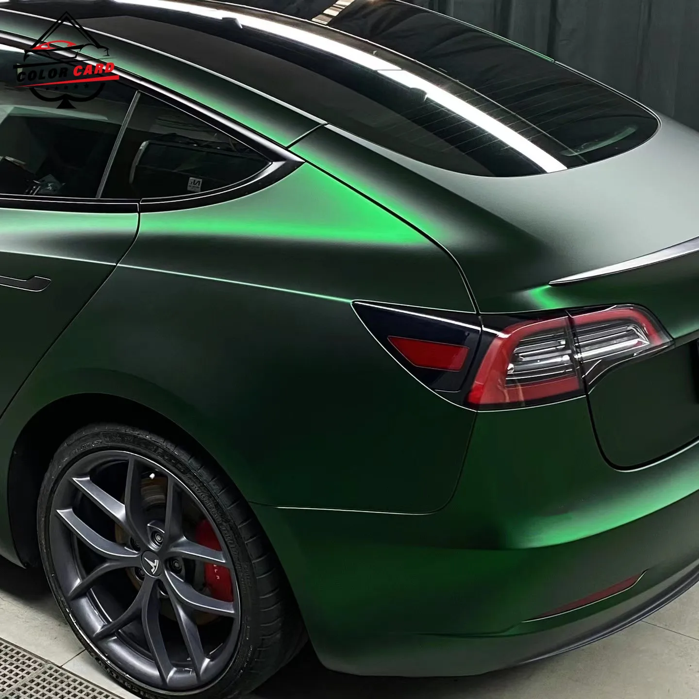 Venom Green Matt Metallic Wrap 3M Auto Protective Film 1.52*18M ACE Wrap Adhesive Film Auto Wrap Car Body Film