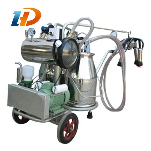 Brand portable piston vacuum type milking machine for cow/milking machine/livestock