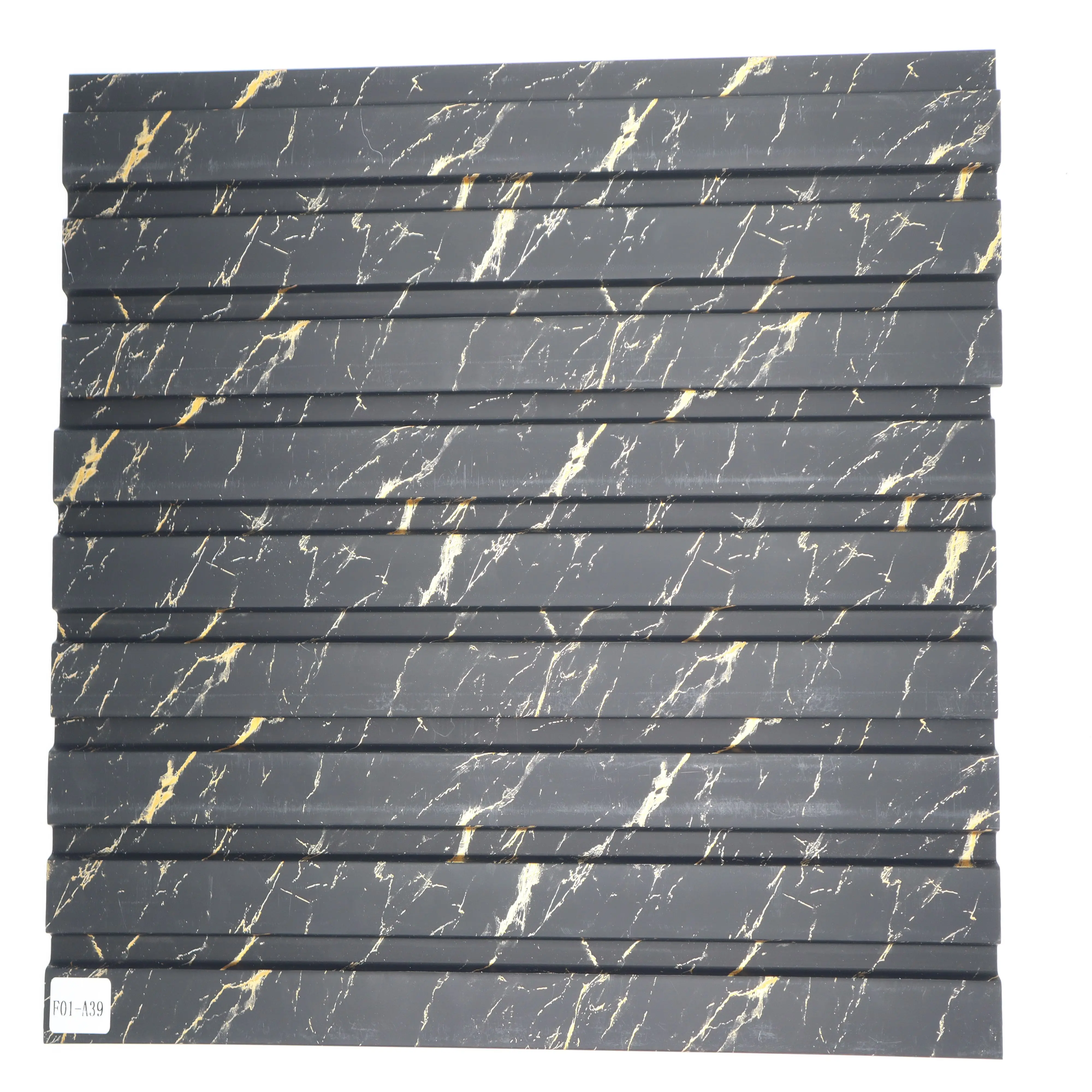 Lightweight 100% Waterproof 3D stripes PS Foam Wall Boards Stylish Board Modeling xps foam board 3d wall panel