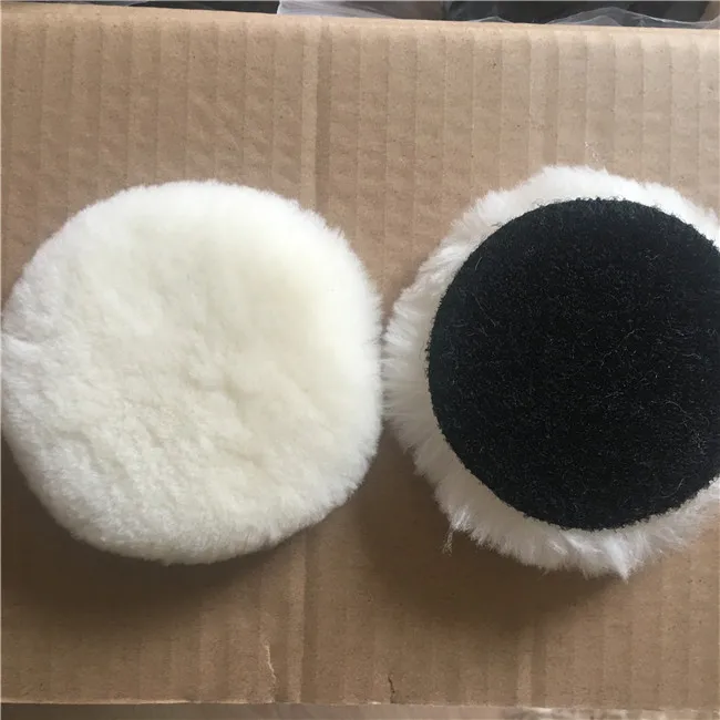 shearling Car Polishing Pad Wool Buffing Wheel