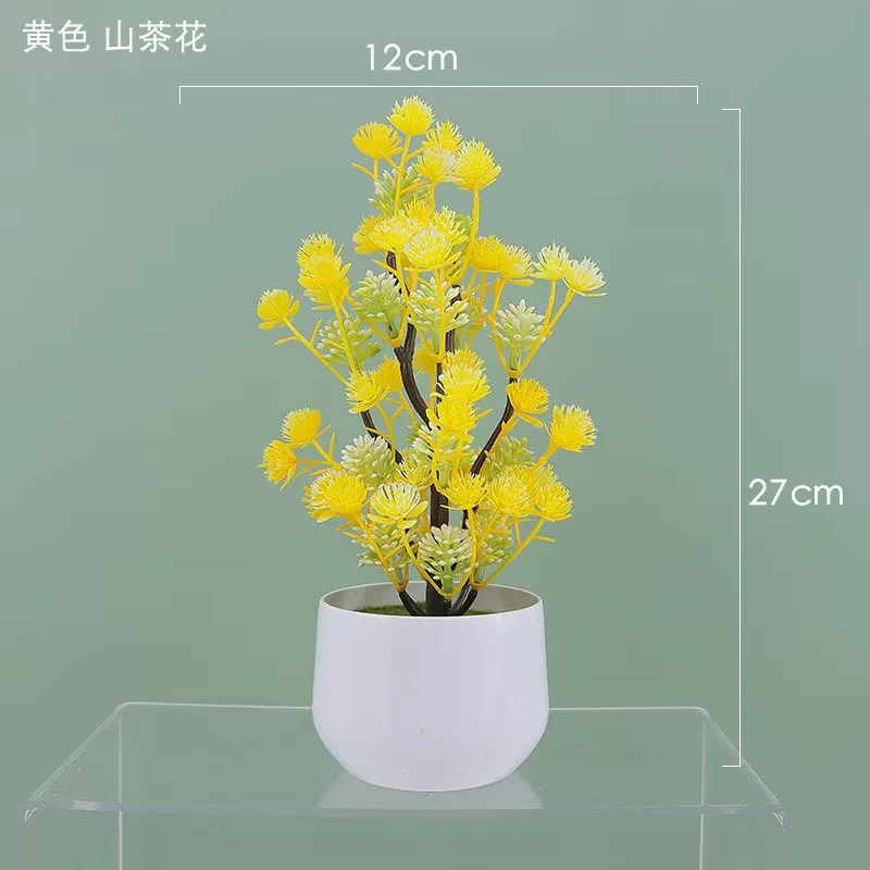 Artificial Flowers living room decoration home decoration plastic plant small potted plants